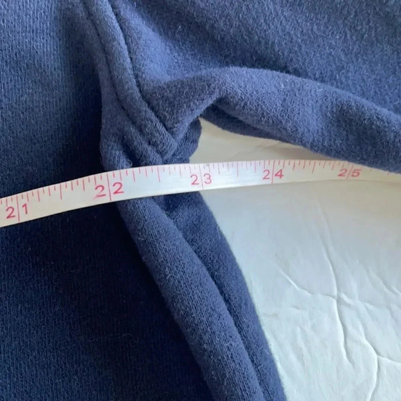 Nautica quarter zip sweatshirt Navy Red logo Men’s size XL Casual Athleisure - Picture 6 of 12